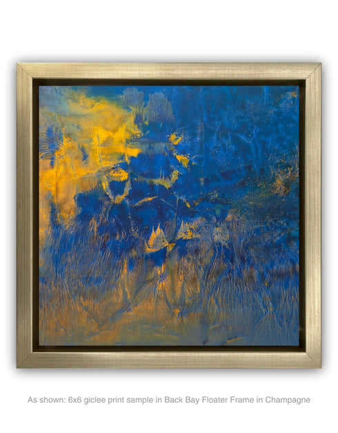 Convection | Framed Giclee Print on Canvas